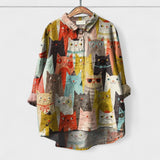 Elisabete - Naiste mustriga T-särk