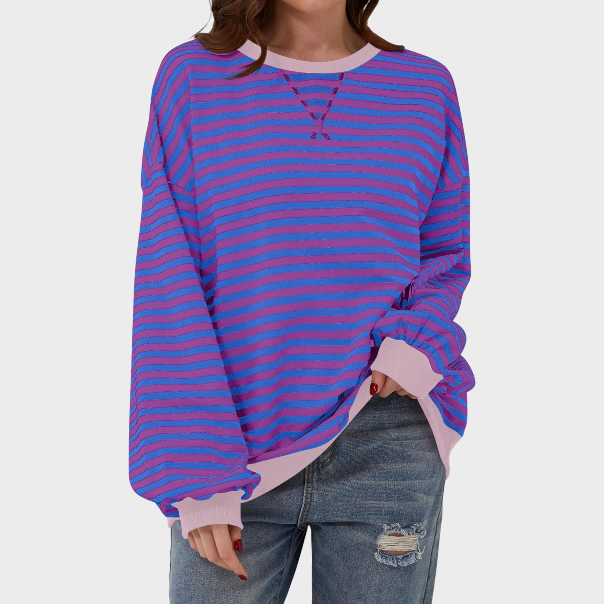 Vania - Pika varrukaga igapäevane kampsun