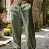 MATHIS | KERGE LINANE PÜKS, KETTIGA