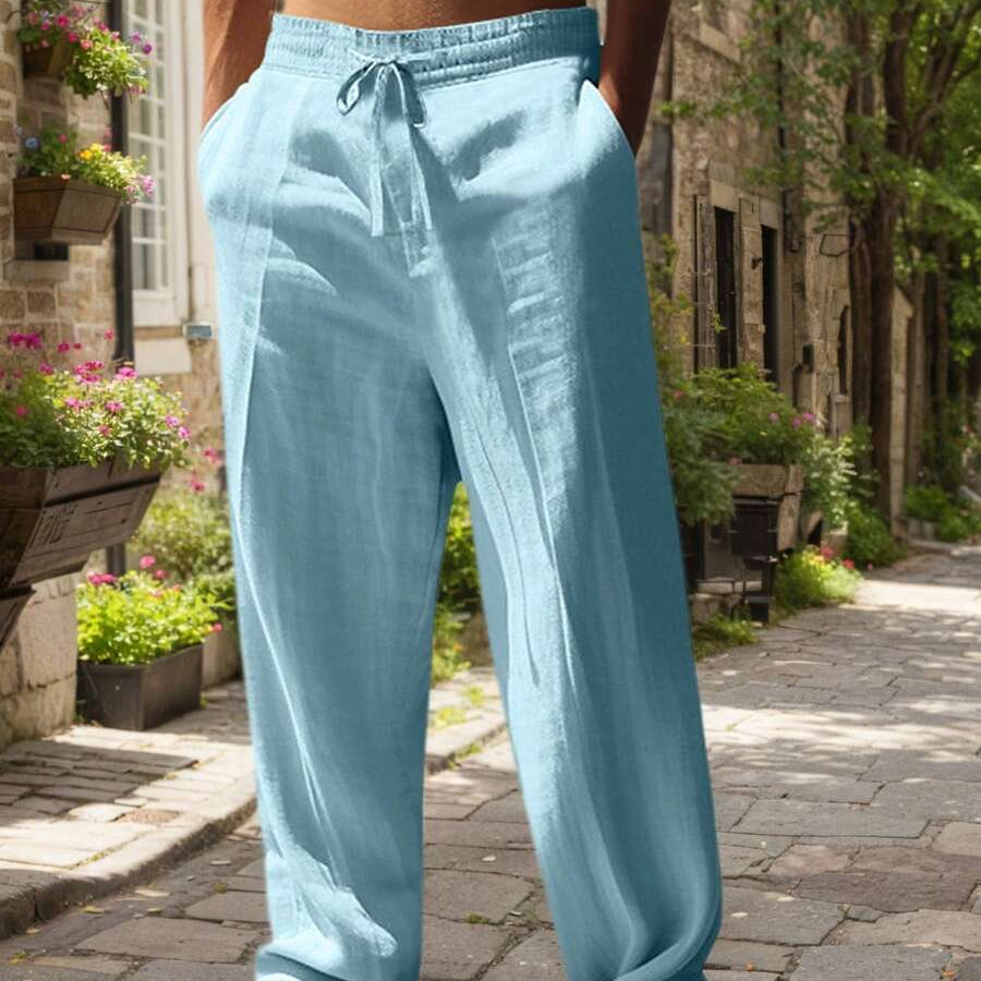 MATHIS | KERGE LINANE PÜKS, KETTIGA