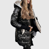 Kristi - Elegantne talvejope kapuutsiga ja voodriga