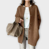 Lilly-Elegantne kootud kardigan