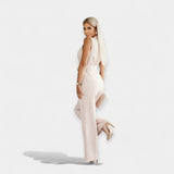 Vestido midi romântico e elegante