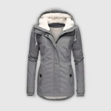 Erika - Veekindel pikk mantel kapuutsiga ja voodriga