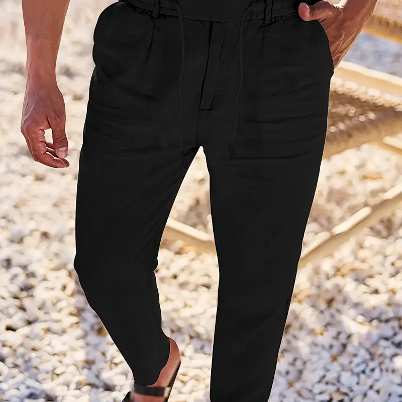 NICHOLS | LAI LINASE PÜKSID KÖITEGA