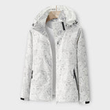 Moodne veekindel jope kapuutsiga