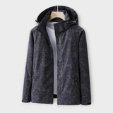 Moodne veekindel jope kapuutsiga