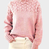 Anja - Naiste villane kõrge kaelusega sviiter