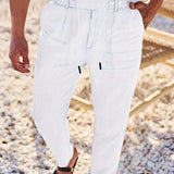 NICHOLS | LAI LINASE PÜKSID KÖITEGA