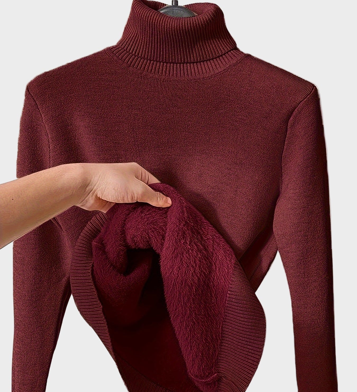 Lea - Pehme kõrge kraega pullover