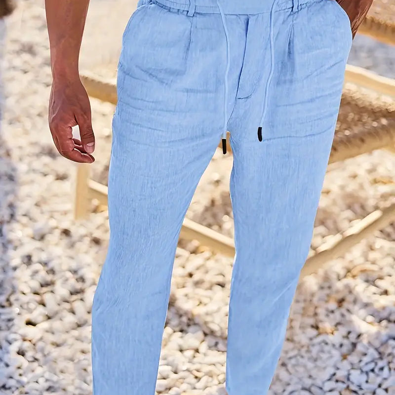 NICHOLS | LAI LINASE PÜKSID KÖITEGA