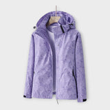 Moodne veekindel jope kapuutsiga