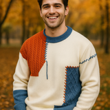 DUMONT LYON | PULL PATCHWORK MEESTELE