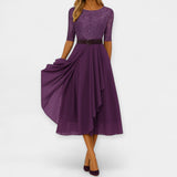 Vestido midi elegante