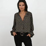 Beatriz - Elegantne V-kaelusega bluus