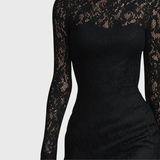 Veronika™ | Must pitsist maksikleit