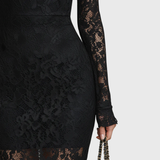 Veronika™ | Must pitsist maksikleit