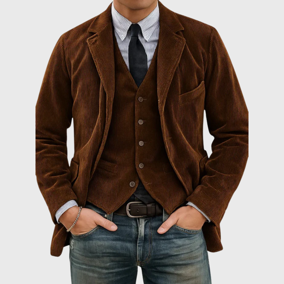 Tommy | 2-osaline komplekt: blazer ja vest