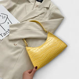 Bernarda - Elegantne Nahast Kott Sädelusega