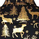 Meeste Kuld Jõulud Põder Festiivne Prindiga Pikad Varrukad Särk