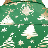 Meeste Kuld Jõulupüha Regulaarne Istuv Roheline Pikkade Varrukatega Särk