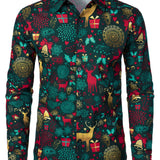 Meeste Jõuluvana Püha Puuvillane Pikakäiste Särk