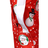 Meeste Jõulud Lumememm Jõuluvana Prindiga Lõbus Riietus Jõuluteemaline Puhkus Pikkade Varrukatega Särk