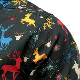 Meeste Jõuluteema Pidulik Põder Puhkus Pikad Varrukad Särk