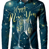 Meeste Jõulukokteilid Uue Aasta Eelõhtul Pikad Varrukad Särk