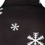 Meeste Jõuluvana Nupp-Up Must Lõbus Pikkade Varrukatega Särk