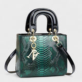 Izabela - Käärme Muster Kott