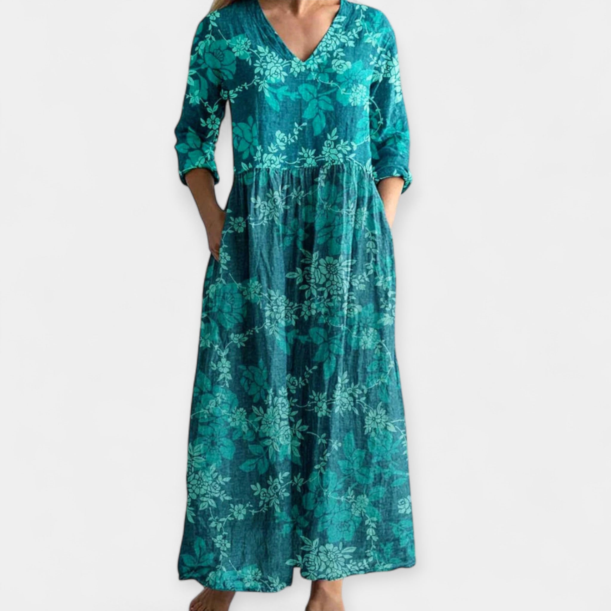 Õhuline lilleline kleit