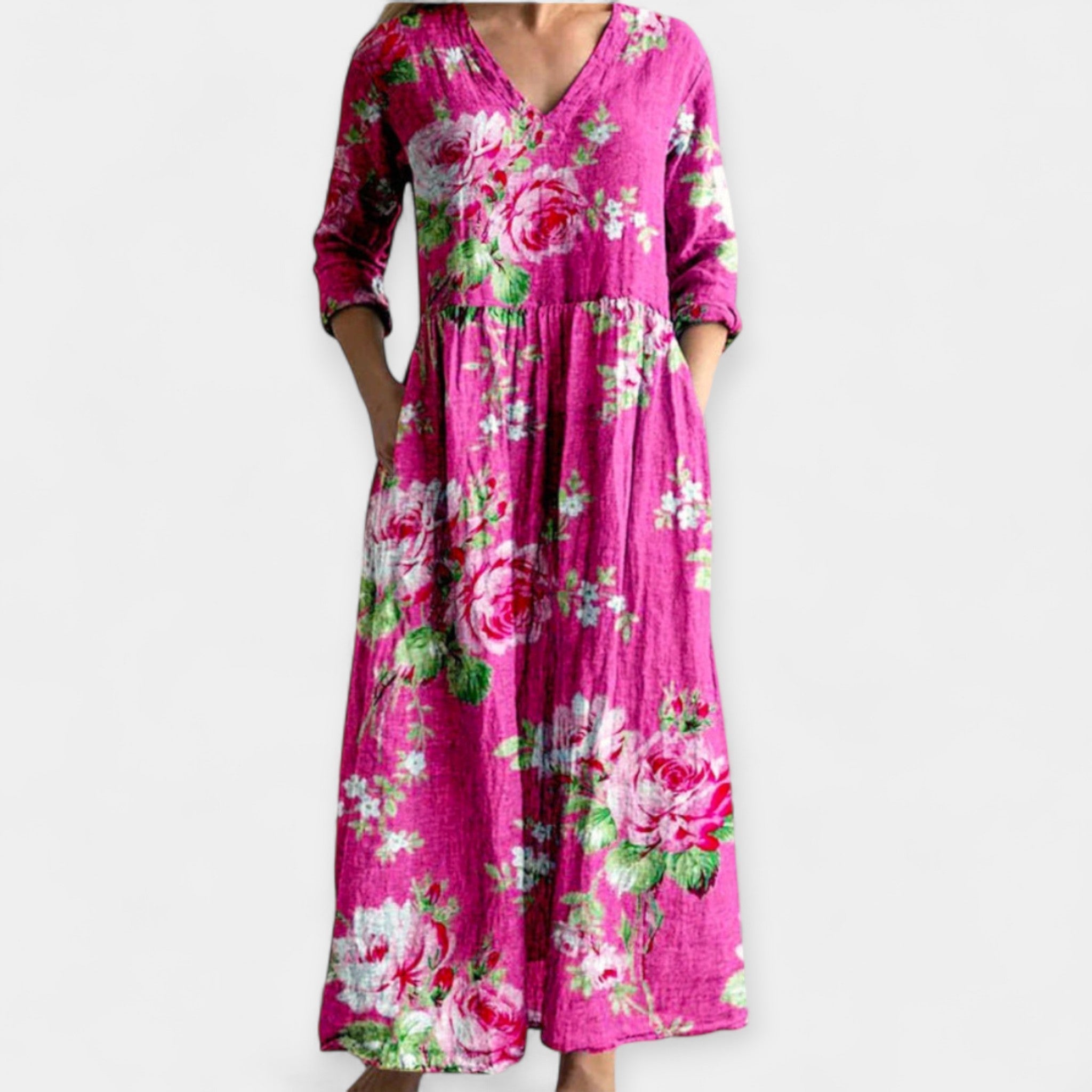 Õhuline lilleline kleit