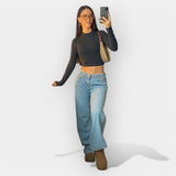 Madala vöökohaga teksad