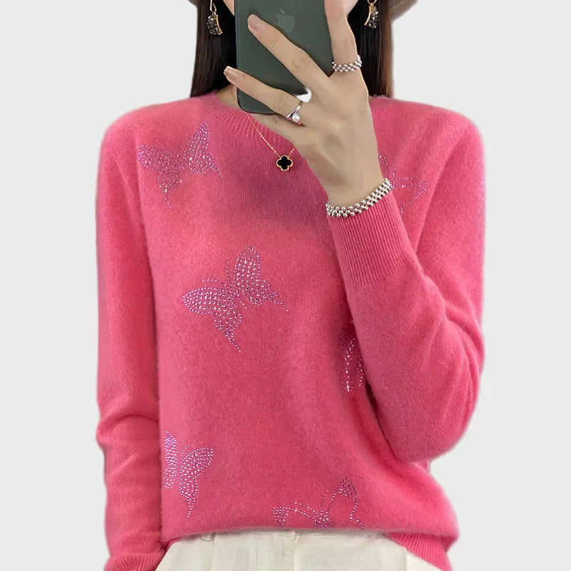 Kootud kilpkonn liblikamustriga