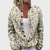 Elegantne mustriga kootud vest