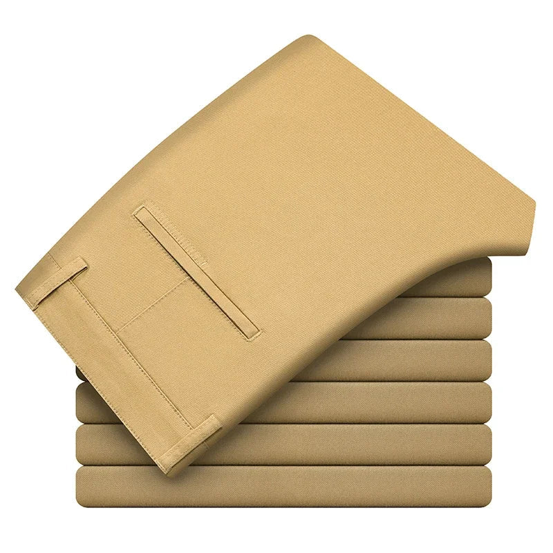 Meeste Puuvillased Vabaaja Püksid