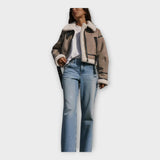 Nahktagi voodri ja vööga