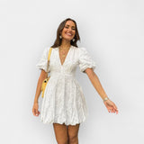 vestido branco leve