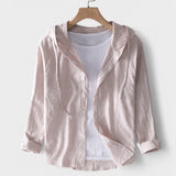 Clara - Kapuutsiga Puuvillane Särk