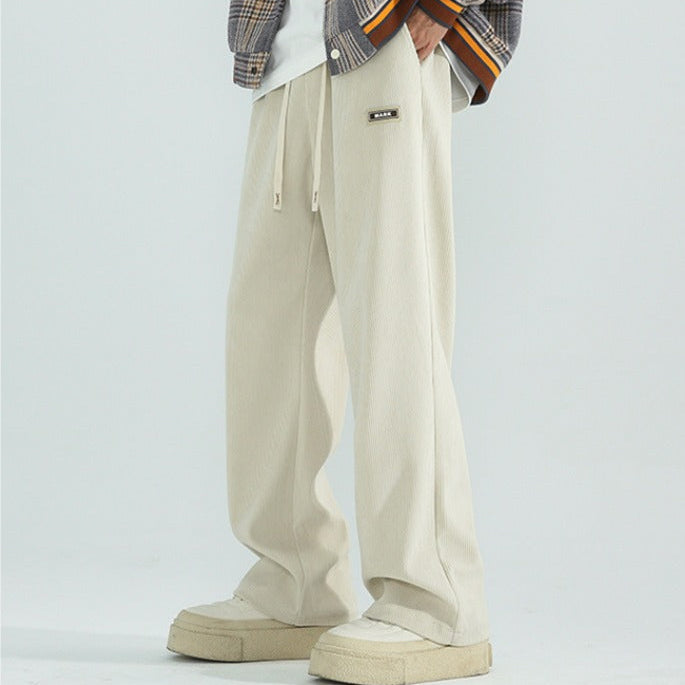 Meeste Looduslik Veluur Püksid