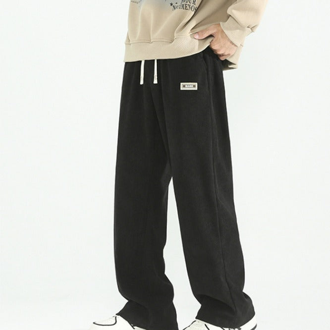 Meeste Looduslik Veluur Püksid