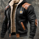 DUMONT LYON | VINTAGE NAHKJAKK KAPUUTSIKA