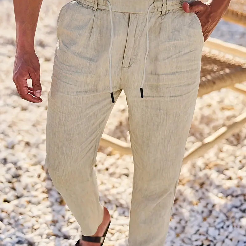 NICHOLS | LAI LINASE PÜKSID KÖITEGA