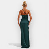 Satiinist kleit elegantseteks õhtuteks