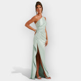 Satiinist kleit elegantseteks õhtuteks