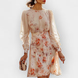 Vestido plissado romântico