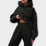 Kapuutsiga komplekt moodsa mugavamusega