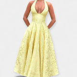 Midi kleit avatud selja ja korsetiga