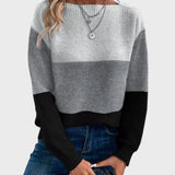 Elegantne kootud kõrge kaelusega kampsun